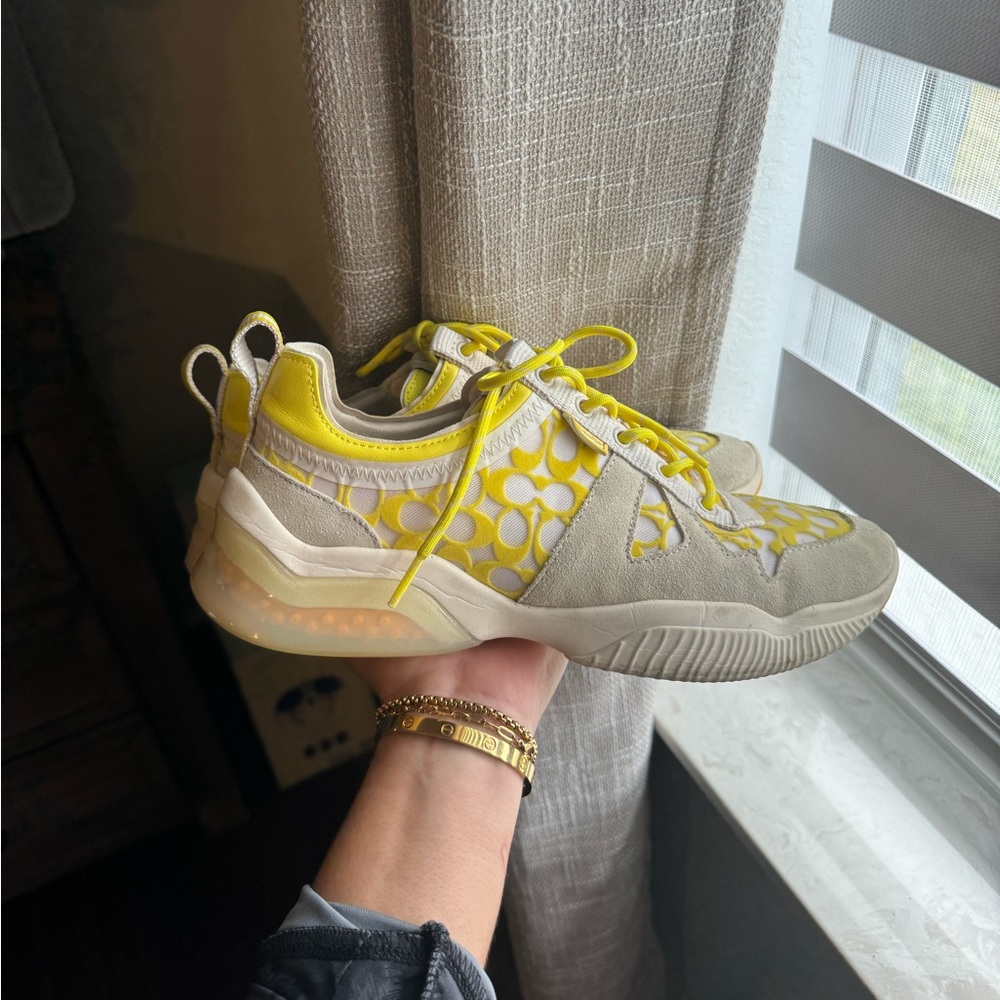 Coach Yellow Citysole Sneakers